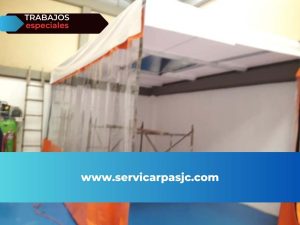 Fábrica de Carpas para trabajos Especiales