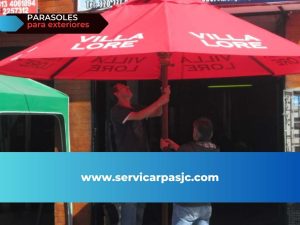 Fábrica de Carpas Parasoles para Hoteles