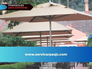 Fábrica de Carpas Parasoles para Hoteles